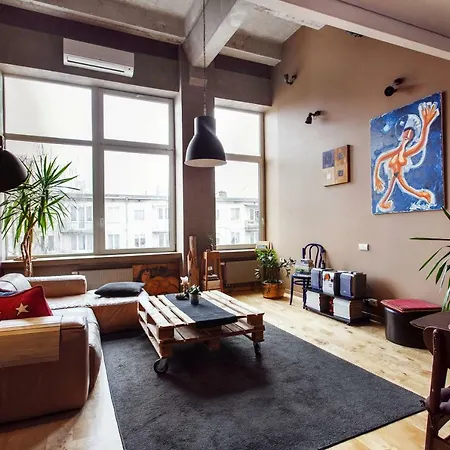 Stylish Loft Close To Old Town Vilnius